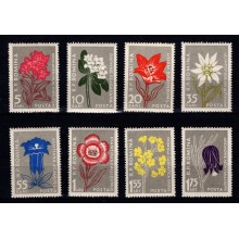 Karpaternes Flora. Komplet sæt. Postfrisk.